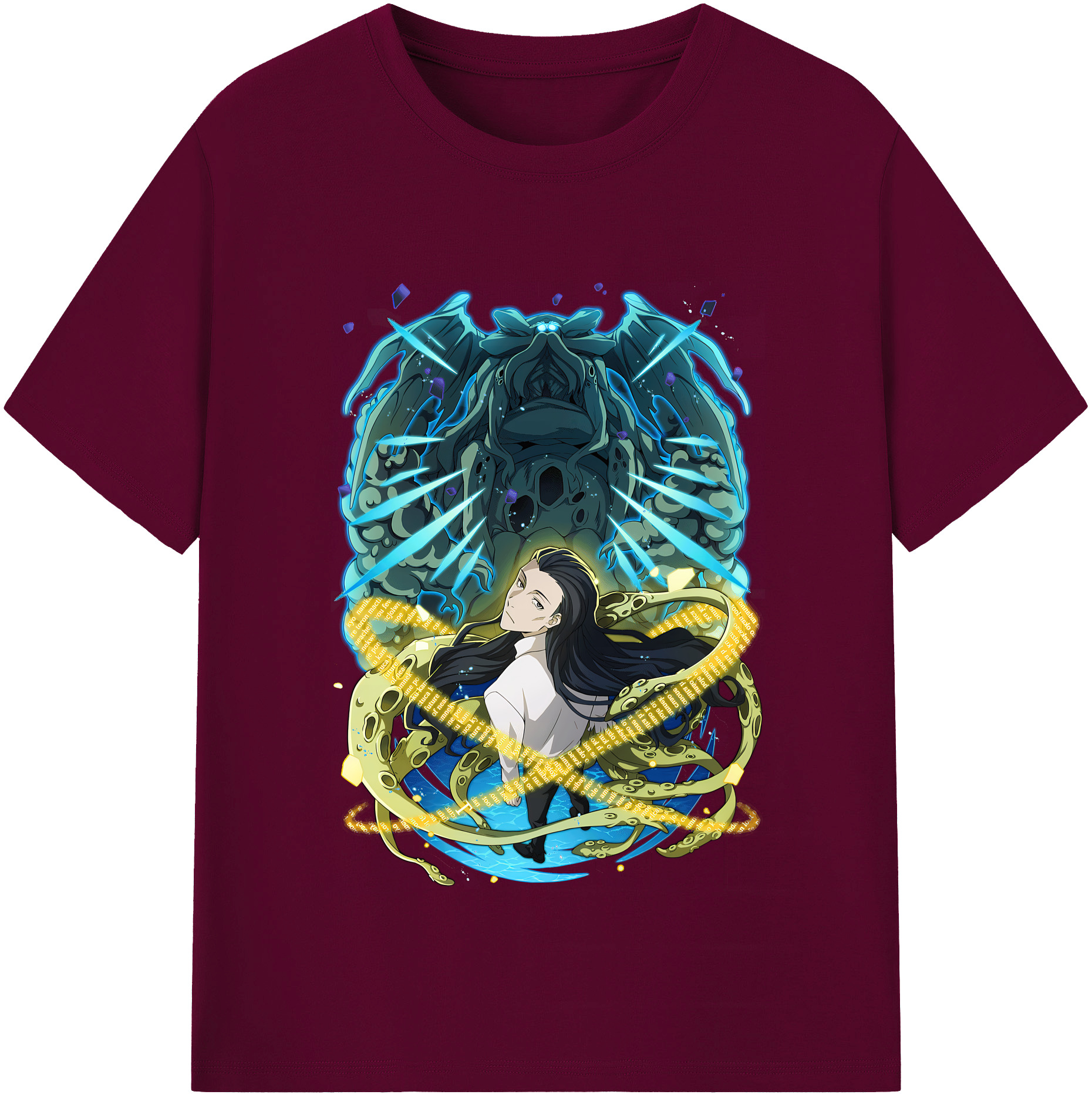 （画像用） 文豪ストレイドッグス Bungo Stray Dogs レディースカジュアルプリントTシャツ（綿100％）